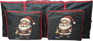Kerstboom opbergtas - kunstboom organizer - zwart