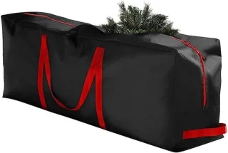 Kerstboom opbergtas maat M zwart