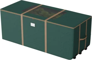 Kerstboom opbergtas rollertas groen