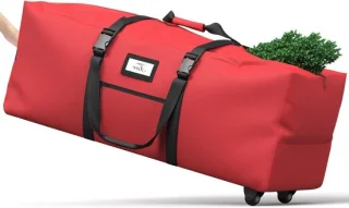 Kerstboom opbergtas rood