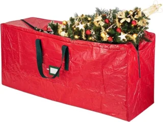 Kerstboom opbergtas rood