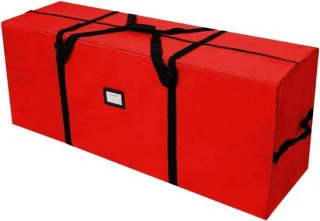 Kerstboom opbergtas rood