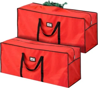 Kerstboom opbergtas tot 23m rood