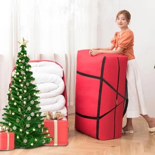 Kerstboom opbergtas tot 2.7m zwart