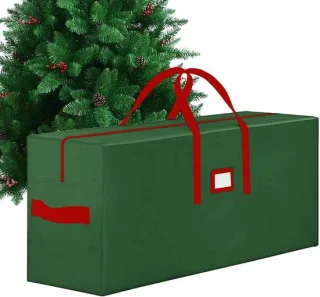 Kerstboom opbergtas voor kunstboom 165 cm groen