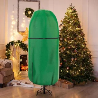 Kerstboom opbergtas - waterdicht Oxford stof - tot 5 voet - groen