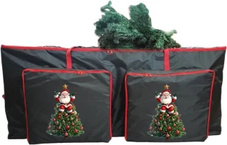 Kerstboom opbergtas XXL zwart