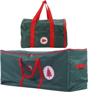 Kerstboom opbergtas zwart
