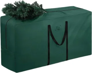 Kerstboom opbergtas zwart 135 cm