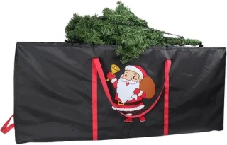 Kerstboom Opbergzak 122 x 38 x 51 cm - Zwart