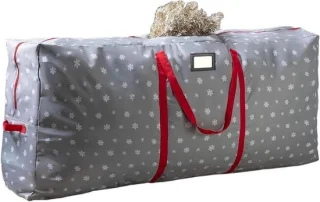 Kerstboom Opbergzak 122x38x51 cm - Grijs