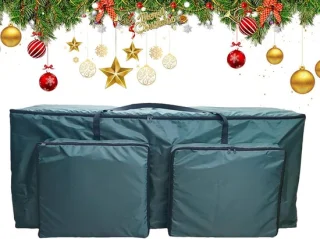 Kerstboom opbergzak - 122x38x51 cm - groen