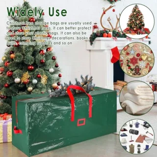 Kerstboom opbergzak 180 cm - 120 x 50 x 33 cm