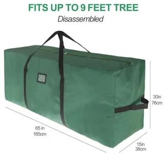 Kerstboom Opbergzak Transporttas 9 ft Groen