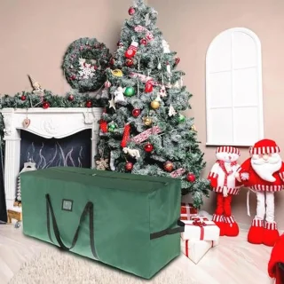 Kerstboom Opbergzak Transporttas 9 ft Groen