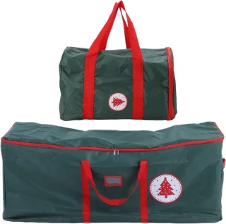 Kerstboom Opbergzakken 2 stuks L/S Zwart