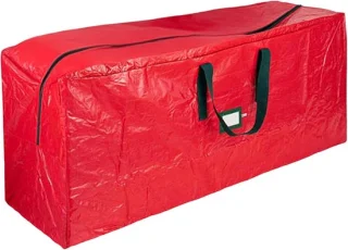 Kerstboom opslagtas 165x38x76cm rood