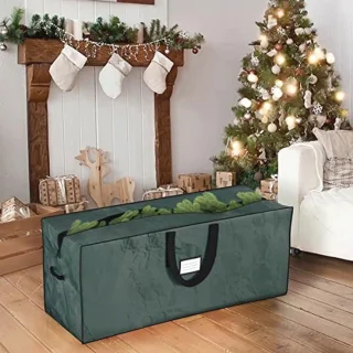 Kerstboom Opslagtassen Set van 2 - Donkergroen
