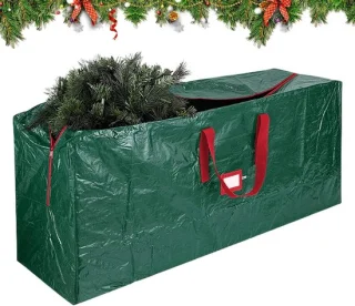 Kerstboom opslagzak 165x38x76cm groen