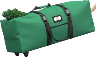 Kerstboom roltas 152 x 40 x 7 cm groen