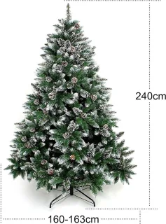 Kerstboom Spar 120-240 cm met Standaard