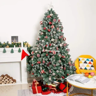 Kerstboom Spar 120-240 cm met Standaard