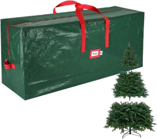 Kerstboom tas groen