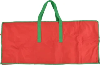 Kerstboom tas rood 114x38x50cm