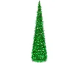Kerstboom van chenille, 120 cm hoog