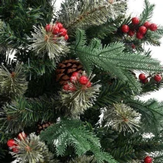 Kerstboom van PVC en PE – 195 cm