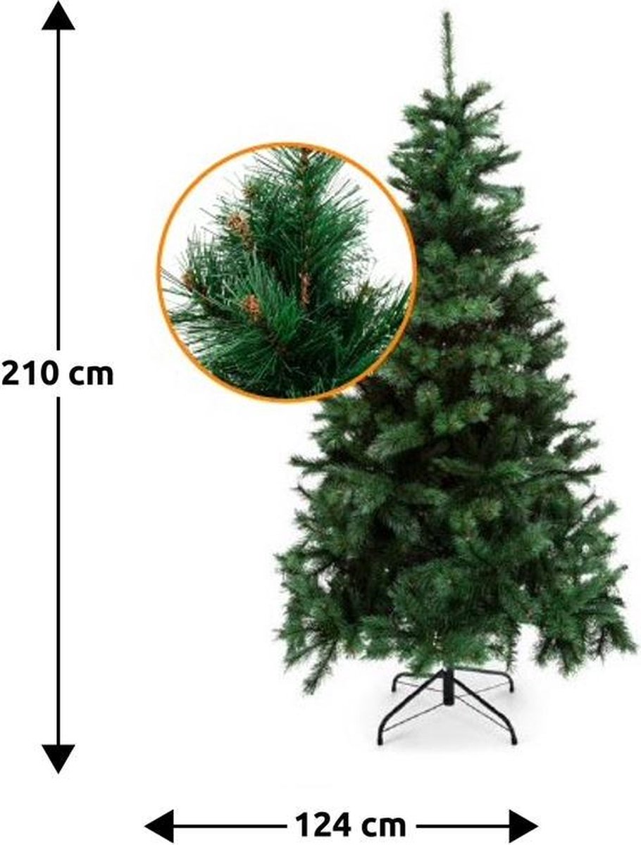 Kerstboom Windy Peak 210 cm groen