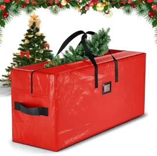 Kerstboomhoes 122 cm rood