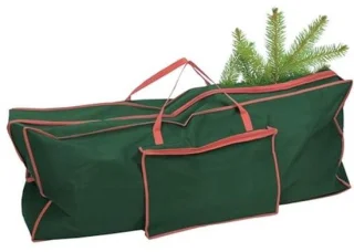 Kerstboomhoes met ritssluiting 125 x 50 cm