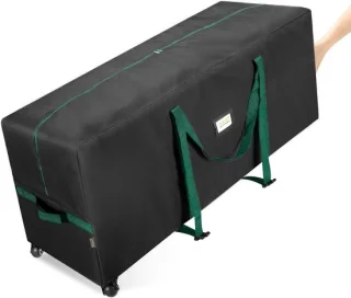 Kerstboomopbergtas 7.5 ft Zwart