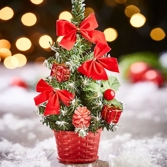 Kerstboompje klein decoratief