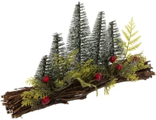 Kerstboompjes op een takje 30 cm
