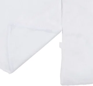 Kerstboomrok 150 cm wit imitatiebont