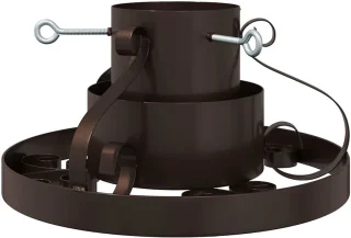 Kerstboomstandaard Staal Antiek Koper 40x40x20,5 cm