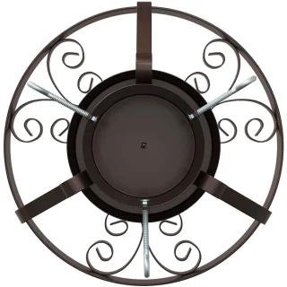 Kerstboomstandaard Staal Antiek Koper 40x40x20,5 cm