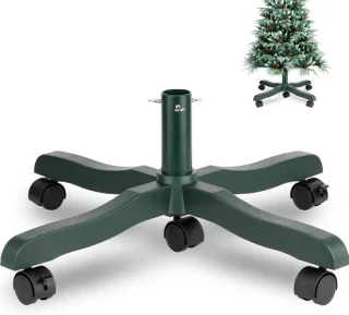 Kerstboomstandaard voor kunstboom tot 200 cm groen