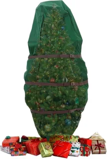 Kerstboomtas opberghoes 34x75 inch meerkleurig