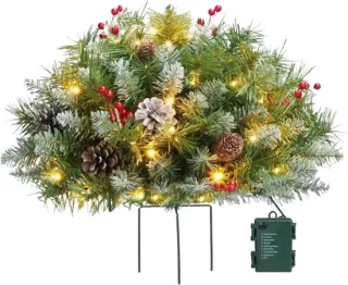Kerstboomvuller paddenstoelen 16 inch