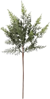 Kerstgroen takken - kunst ceder - 45x6 cm - groen