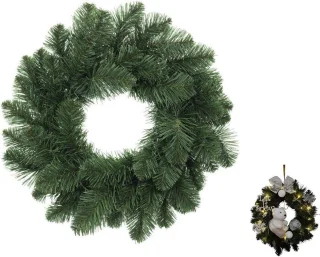 Kerstkrans Dennentakken 40 cm - kunstkerstkrans