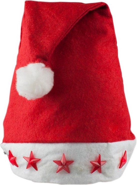 Kerstmuts Knipperende Sterren