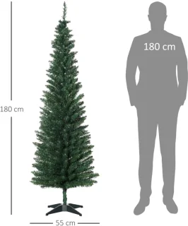 Kerstster Kunstspar kunstkerstboom 1,8 m groen