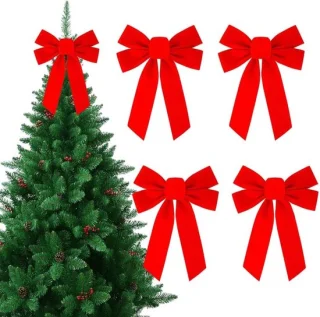 Kerststrik rood