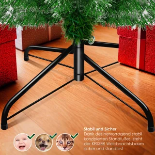 KESSER® Kunstkerstboom PE Sneeuw 140cm