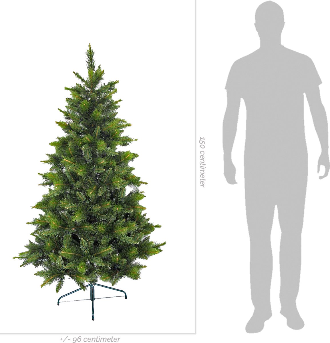 King Tree Kunstkerstboom 150 cm Zonder Verlichting