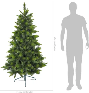 King Tree Kunstkerstboom Ø114 cm 180 cm Zonder Verlichting